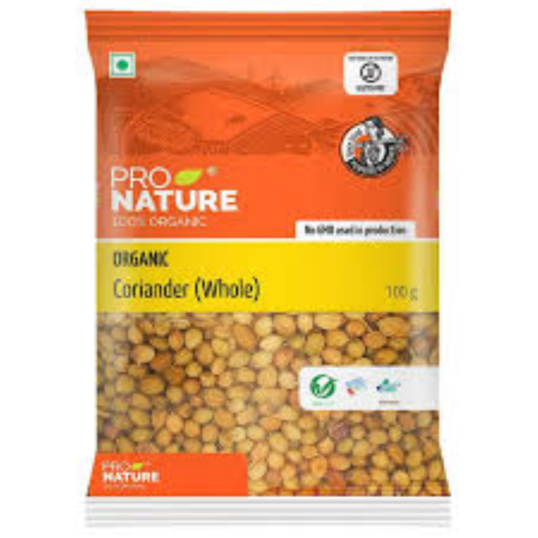 NATURES OWN CORIANDER SEEDS WHOLE 100G